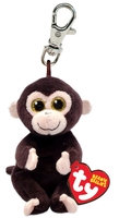 TY Matteo Monkey - Beanie Bellies Key Clip