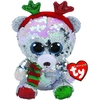 TY Mistletoe Bear Flippable