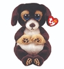 TY Ranger Black Dog Beanie Regular