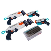 Zuru X Shot 2 Reflex And 2 Kickback Combo Pack-55Pcs