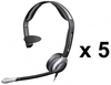 CC 510 Quint Monaural Headset