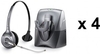 CS351 SupraPlus Quad Wireless Headset