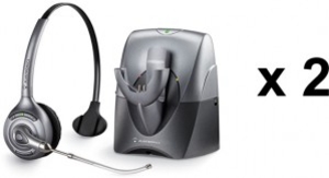 CS351 SupraPlus Twin Wireless Headset