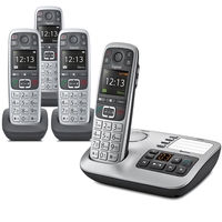 Gigaset E560A Cordless Phone,  Quad Handset with Big Buttons