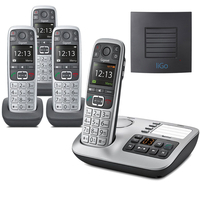 Gigaset E560A Quad Big Button Cordless Phone with Long Range
