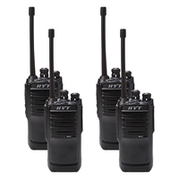 Hytera TC446S Quad Pack License-Free Two Way Radios