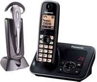 KX-TG 6621 with Plantronics C65 Wireless Headset