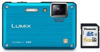 Lumix DMC FT1 - Blue + 6GB SDHC Card