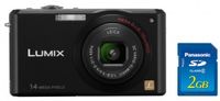 Lumix DMC FX150 Digital Camera + 2GB SD Memory Card