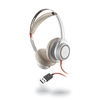 Plantronics Blackwire 7225 USB-A Stereo Corded Headset in White