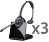 Plantronics CS510 Wireless Headset Trio