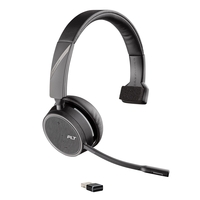 Plantronics Voyager 4210 Mono Bluetooth Headset with USB-A Dongle