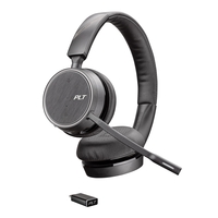 Plantronics Voyager 4220 Stereo Bluetooth Headset with USB-C Dongle