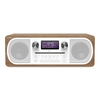 PURE Evoke C-D6 All-In-One Music System with DAB,  FM,  and CD Player in Walnut