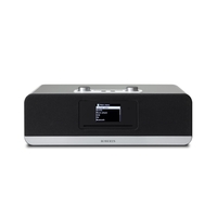 Roberts Stream 67 Voice-Controlled Smart Audio Speaker with DAB/FM,  Bluetooth & CD Player in Silver