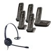 Siemens Gigaset C530A Quint Cordless Phones with Corded Headset