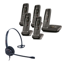 Siemens Gigaset C530A Quint Cordless Phones with Corded Headset