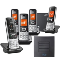 Siemens Gigaset S850A GO Quint VoIP Cordless Phone with Long Range