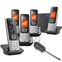 Siemens Gigaset S850A GO Quint VoIP Cordless Phone with Wireless Headset