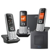 Siemens Gigaset S850A GO Trio VoIP Cordless Phone with Long Range