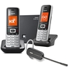 Siemens Gigaset S850A GO Twin VoIP Cordless Phone with Wireless Headset
