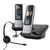 Siemens Gigaset S850A Twin Cordless Phones with Corded Headset