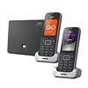 Siemens Gigaset SL450A GO Cordless Phone - Black Edition,  Twin Handset