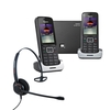 Siemens Gigaset SL450A GO Twin VoIP Cordless Phones with Corded Headset