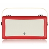 VQ Hepburn Mk II Portable DAB+/FM Radio & Bluetooth Speaker in Red