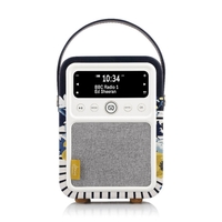 VQ Monty Portable DAB+/FM Radio & Bluetooth Speaker in Joules Winter Camellia Border