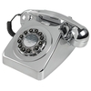 Wild & Wolf 746 Retro 1960s Style Telephone - Chrome