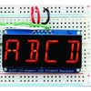 Adafruit Quad Alphanumeric Display - 0.54" Digits with I2C Backpack - Orange