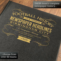 Birmingham City Personalised Football Book