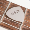 Engraved Guitar Plectrum - Date