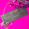 Engraved Hanging Slate Sign - Caution Hen Party
