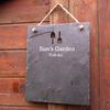 Engraved Hanging Slate Sign - Gardening To Do List