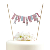 Floral Fancy Cake Bunting