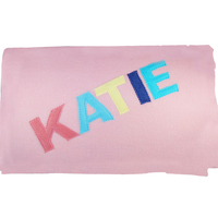 Handmade Personalised Kids Blanket