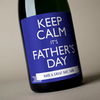 Luxury Personalised Champagne - Keep Calm It