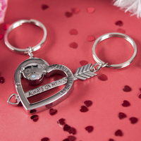 Me To You - Two Part Key Ring,  Bear Heart
