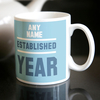 Personalised 21st Birthday Mug - Est