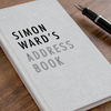 Personalised Address Book - Canvas Design