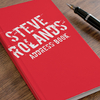 Personalised Address Book - Standard Red