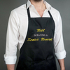 Personalised Apron - Senior Moment Black