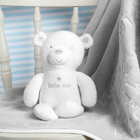 Personalised Bambino Bear & Blanket Set