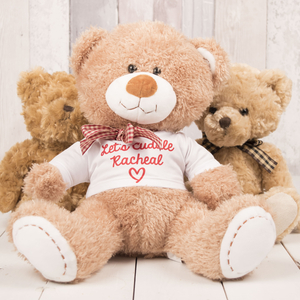 Personalised Bear With T-Shirt - Let