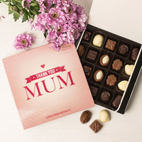 Personalised Belgian Chocolates - Thank You Mum