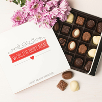 Personalised Belgian Chocolates - World