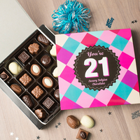 Personalised Belgian Chocolates - Your Age