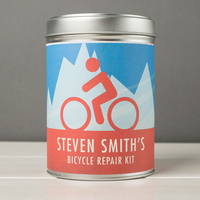 Personalised Bicycle Repair Kit - Mountains